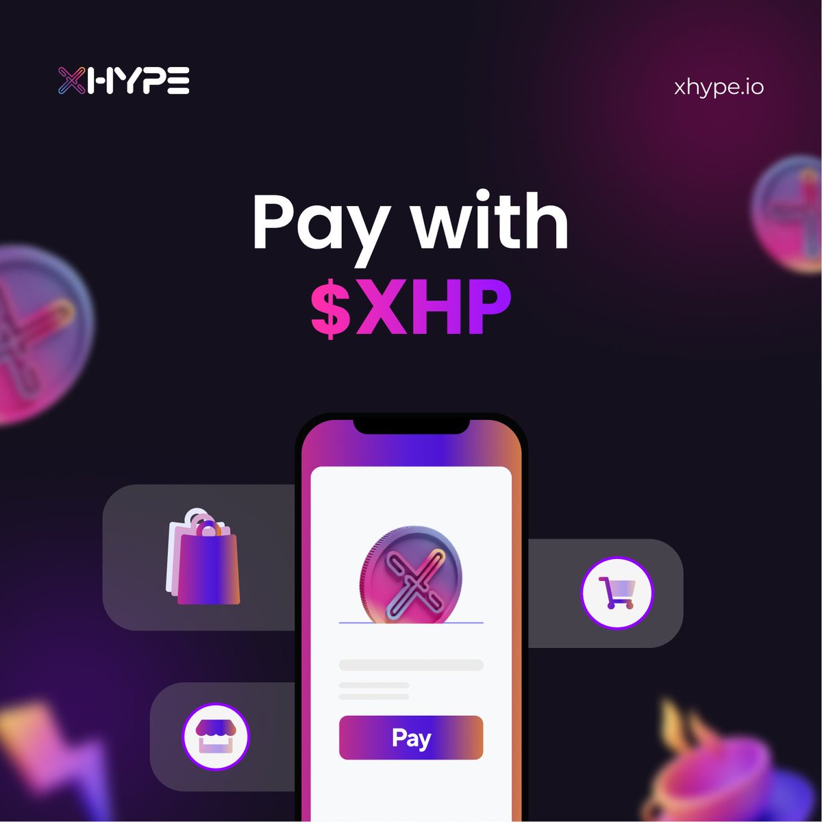 xhypeofficial's tweet photo. Faster than you thought!

Starting now, pay for products and services on https://t.co/SRNKpFP7Um with your $XHP tokens! 🪙

And we're just getting started...

#XHYPE https://t.co/WI5cyVGZim