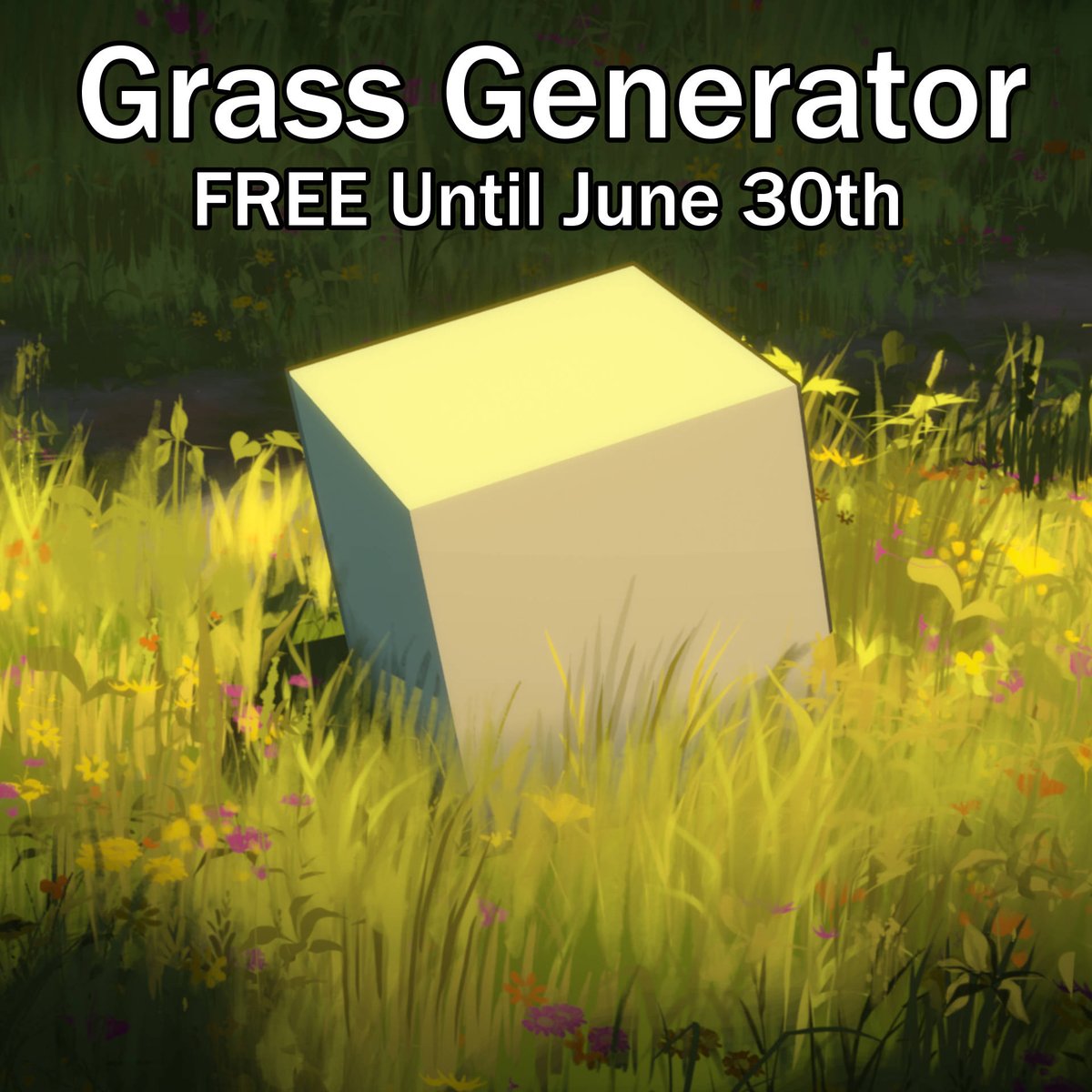 It's now free! 😊✨
tawansunflower.gumroad.com/l/grass-advanc…