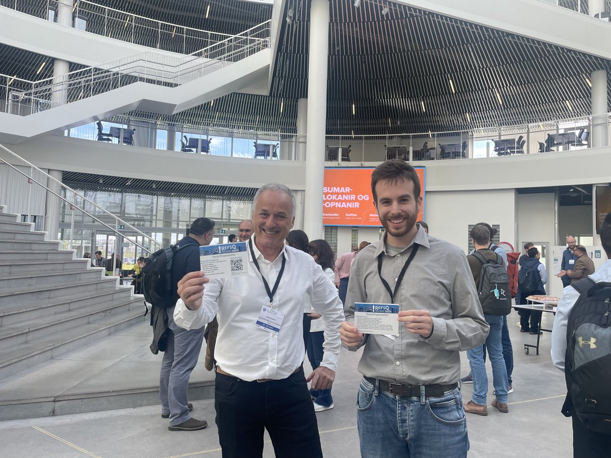 REFSQ 2025 (@wc_refsq) on Twitter photo Well done, <a href="/ieee_re/">RE 2025</a>! Take a breath and start preparing. Your next target #REFSQ25 is coming to #Barcelona, Spain from 7 to 10 April 2025. <a href="/FranchXavier/">Xavier Franch</a> <a href="/QuimMotger/">Quim Motger</a>
Save approaching dates:
*Workshops proposals Oct 25*
*Research Papers Nov 8*
And *Open Science Participation Nov 8* Well done, <a href="/ieee_re/">RE 2025</a>! Take a breath and start preparing. Your next target #REFSQ25 is coming to #Barcelona, Spain from 7 to 10 April 2025. <a href="/FranchXavier/">Xavier Franch</a> <a href="/QuimMotger/">Quim Motger</a>
Save approaching dates:
*Workshops proposals Oct 25*
*Research Papers Nov 8*
And *Open Science Participation Nov 8*