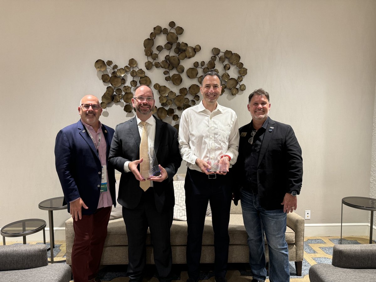 Congratulations to <a href="/jeresch/">Jake Resch</a> for being a bonafide #Rockstar and the NATA International Service Award winner for his impact and promotion of AT and sports medicine around the world.