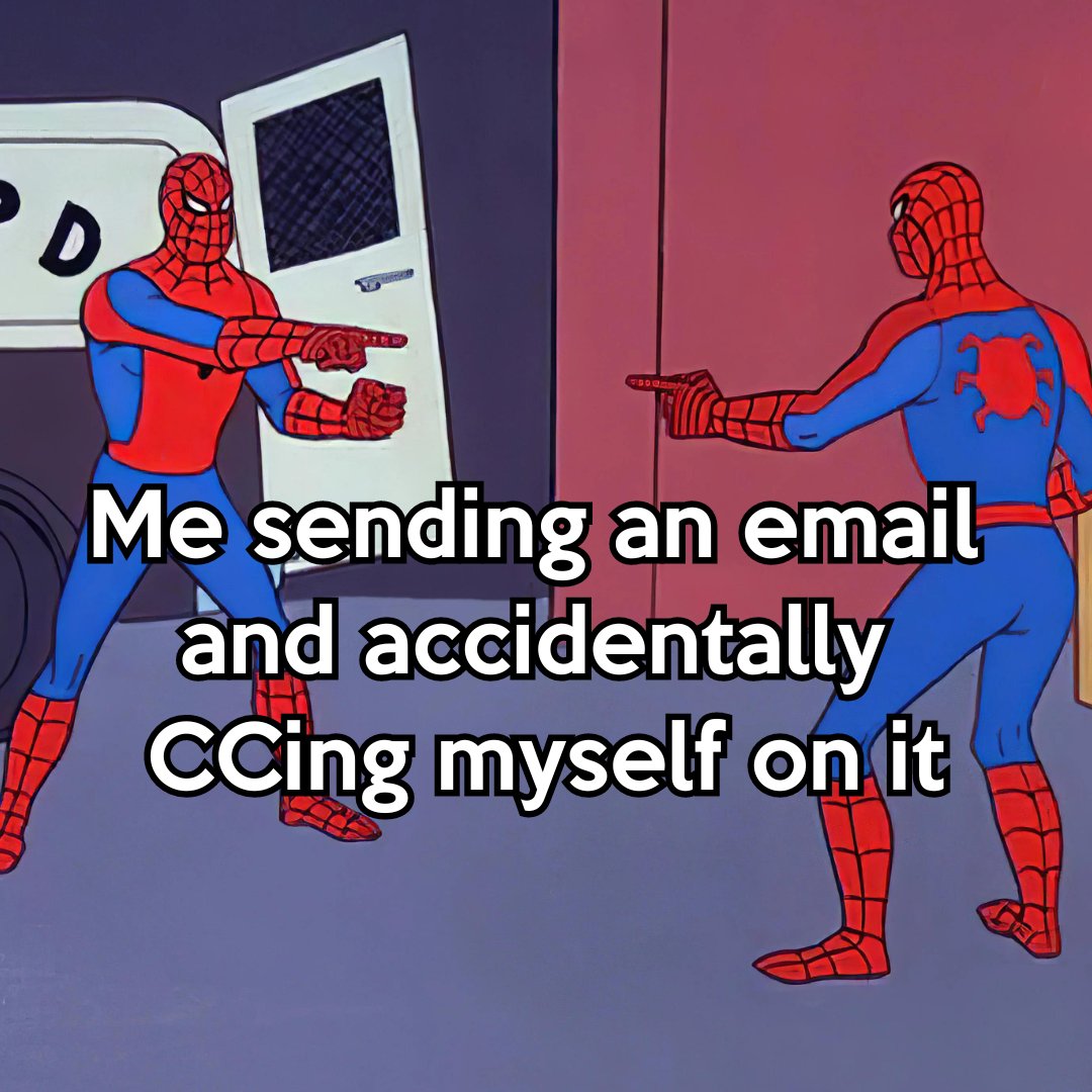 CodaBearsInc's tweet image. Ever accidentally sent a message and realized you&apos;ve cc&apos;d yourself, or sent it to the wrong person? 🙈 Don&apos;t worry, it&apos;s just your email&apos;s way of keeping you on your toes. 🎢😂 #TechMishaps #AutocorrectFails #meme #funny #humor #IT #manageditservices #managederpservices #TechJoke