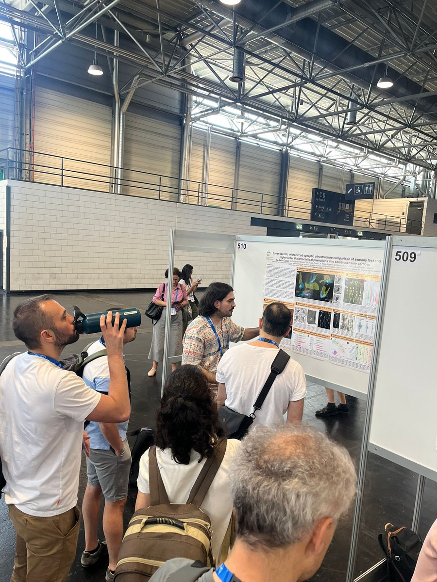 pablojmartinco's tweet photo. Finally put my poster up on the #FENS2024 !!!! It was an intense afternoon talking with a ton of colleagues and friends. In the end #EM seems to be interesting.
Thanks for coming by 🫰. Next time will be in form of a publicación for sure 😌 @FENSorg https://t.co/OvKKKZAZ1k