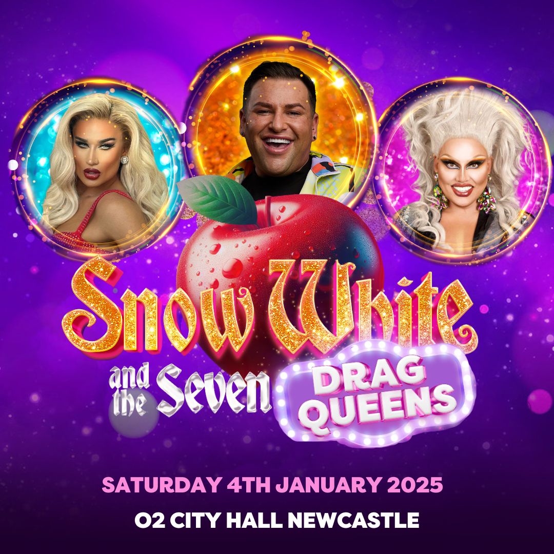 O2 City Hall Newcastle (@o2cityhall) on Twitter photo After two sell-out seasons, itβs time to tell your friends and grab your tickets now for 'Snow White and The Seven Drag Queens' when <a href="/neadultpanto/">North East Adult Pantomime</a> heads here Sat 4 Jan. β¨
ποΈ amg-venues.com/laSe50SrR8f
#O2CityHallNewcastle After two sell-out seasons, itβs time to tell your friends and grab your tickets now for 'Snow White and The Seven Drag Queens' when <a href="/neadultpanto/">North East Adult Pantomime</a> heads here Sat 4 Jan. β¨
ποΈ amg-venues.com/laSe50SrR8f
#O2CityHallNewcastle
