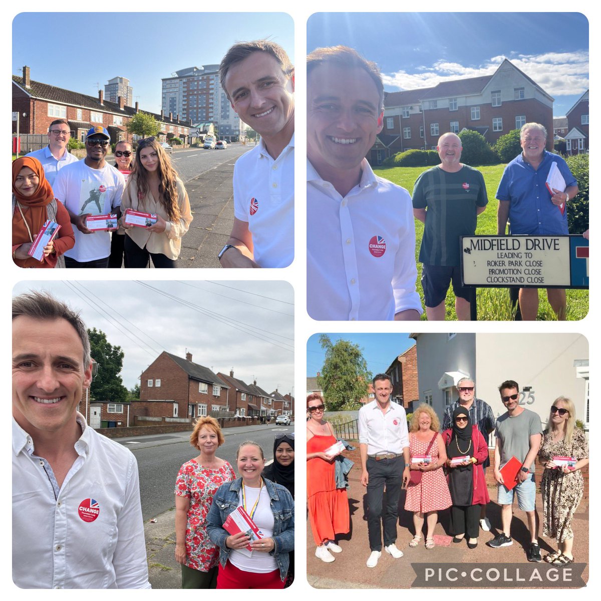 From Roker to Ryhope, Pallion to Hendon, Southwick to Hill View it’s been a busy few days out across Sunderland Central working for every vote. 🗳️