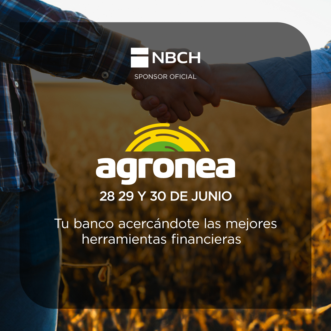 bancodelchaco's tweet photo. #NBCH te invita a participar de su stand en la Expo Agronea junto a todas las soluciones financieras y crediticias, disponibles para el sector, acompañando el desarrollo y potencial del campo. https://t.co/u9es7FvINz
