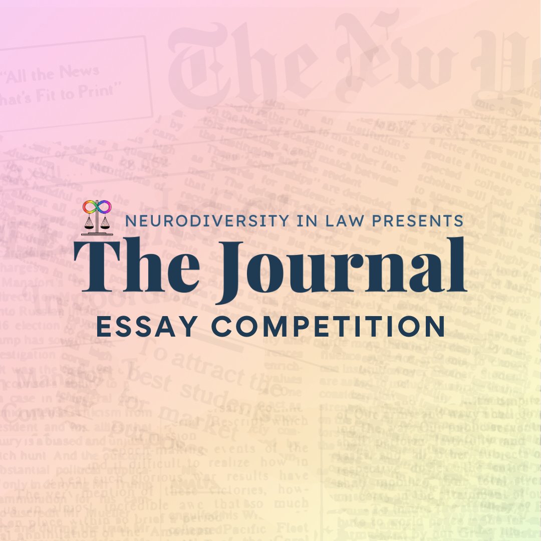 ndin_law's tweet image. Want to win £200 and get yourself published? To celebrate the first edition of our new publication, The Journal, we’re launching our first-ever essay competition! 🎉