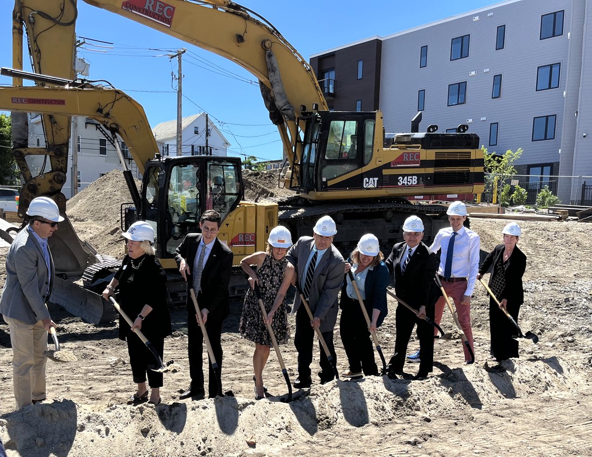 Today I joined <a href="/1_neighborhood/">One Neighborhood Builders</a> to break ground on The Avenue, which will preserve/create 85 apartments. And, all of the units are affordable!

This is exactly the type of development we need more of: collaboration btwn local, state &amp; federal partners to increase housing stock.