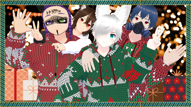 KaiLunisVT's tweet photo. Man, Im so proud of how good im getting at posing avatars

On that note, I do christmas/holiday cards for vtubers! Link to commission info in comments.

(Not exclusive to just christmas, its just all i have for promo rn) https://t.co/ocxiANvBLi