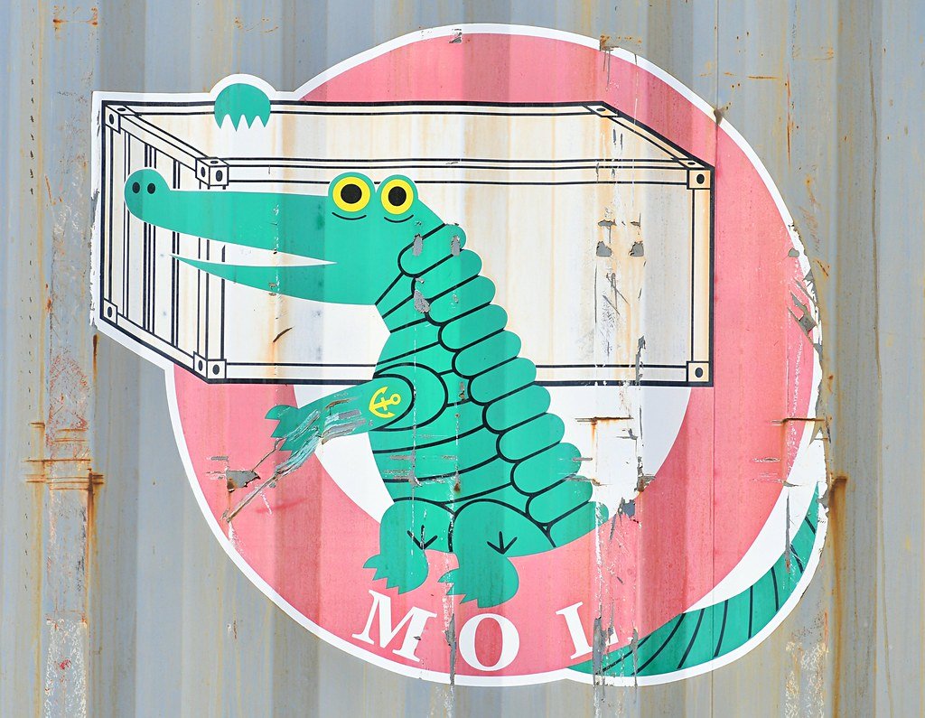 folks is the mitsui OSK lines alligator a kaiju?, image size:1024x795