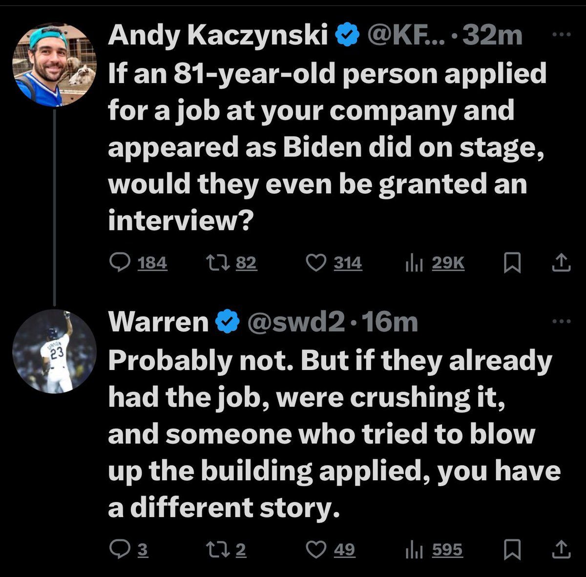 TrumpsTaxes's tweet image. There is simply no way to improve upon this response by @swd2.

Brilliant.