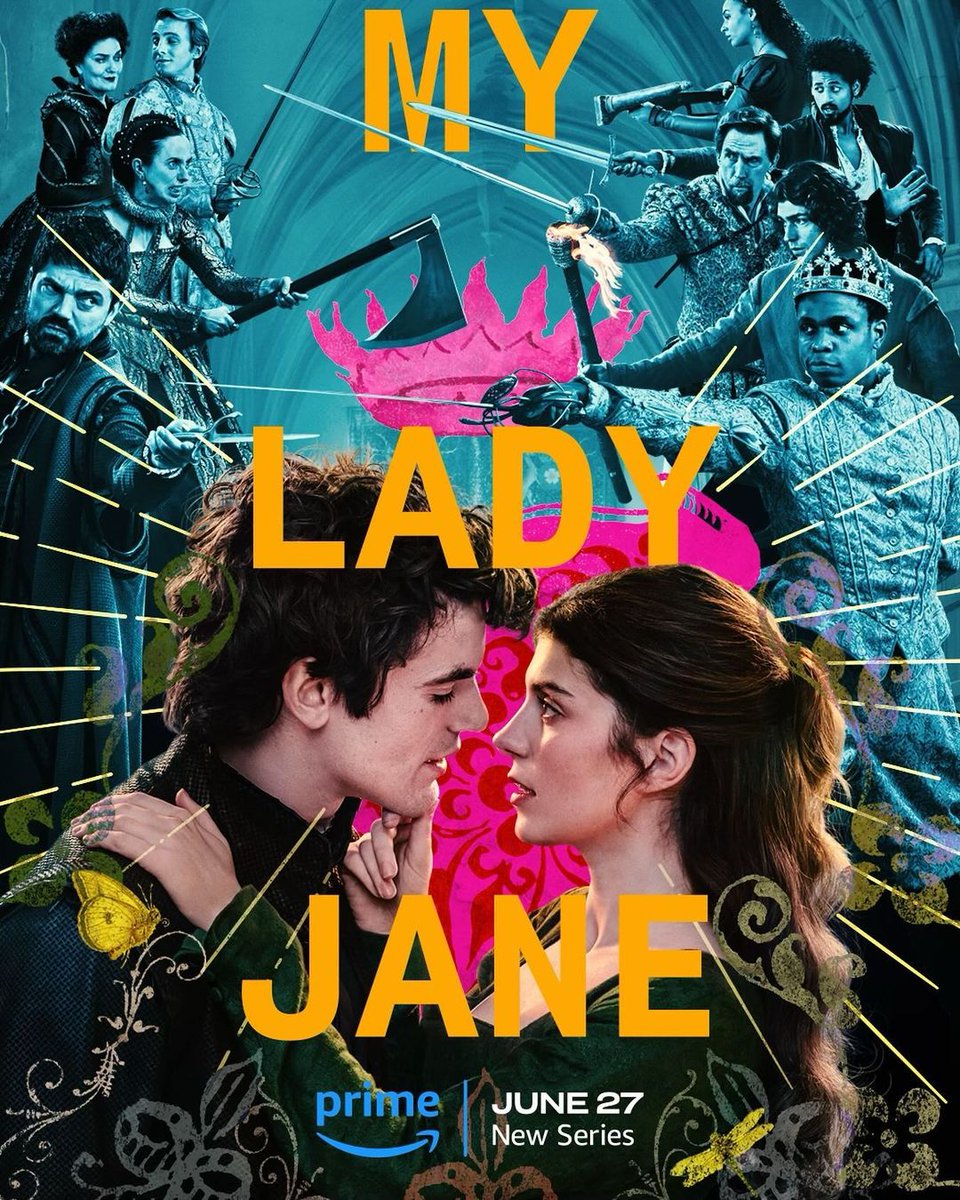 therealKripke's tweet photo. What do #TheBoys &amp; #MyLadyJane have in common? A metric shit ton! Our brilliant EP @Merecuda (who wrote our hamster ep!) created the show, loaded with nudity, swears, violence, punk rock vibes &amp; heart. Eat my butt Bridgerton! WATCH IT! Now streaming on @PrimeVideo! https://t.co/9KppRnkXJ7