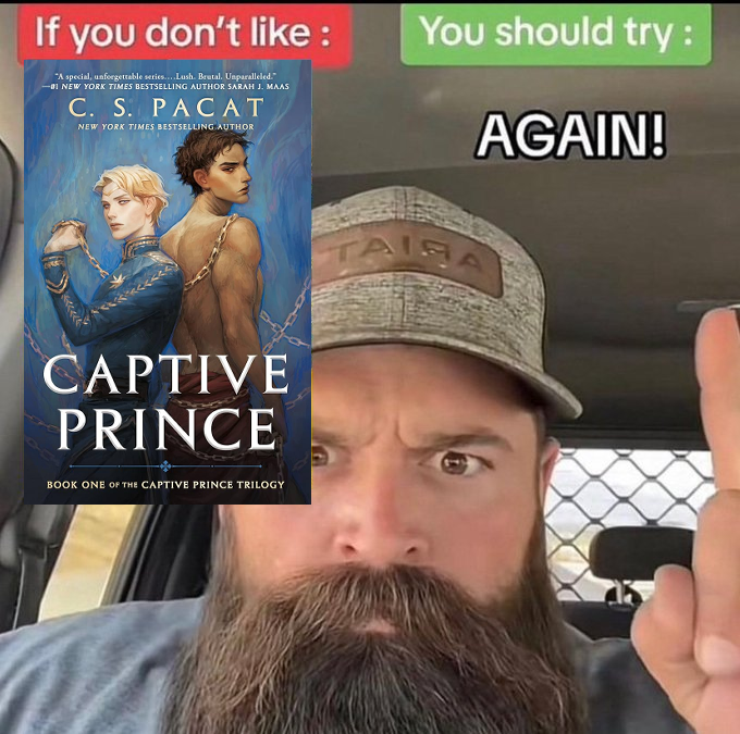 Laerin_Lin's tweet photo. Spreading the Captive prince agenda https://t.co/ngOr4WcuoW