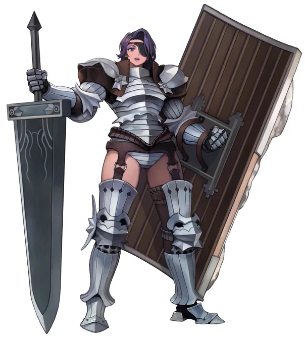 she could crush my head with her thighs (she literally really could) 