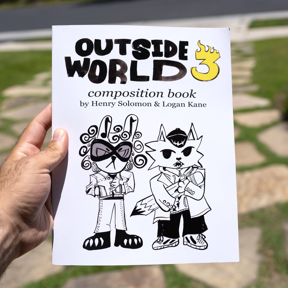 Proud to announce the release of the Outside World Composition Book! Nearly a decade’s worth of music charts spanning Henry Solomon &amp; Logan Kane’s collaboration across three albums minaretrecords.com/shop/p/outside…