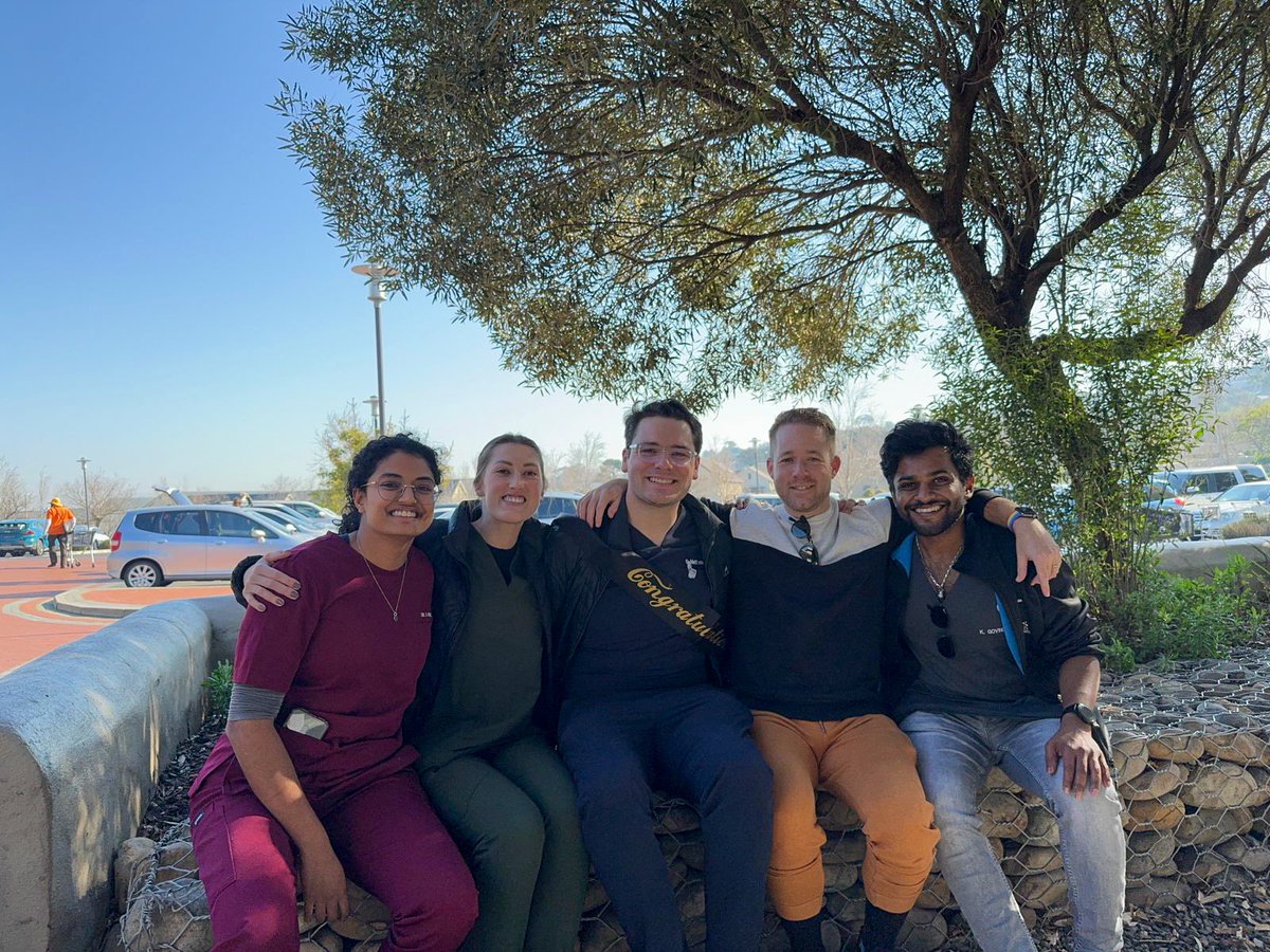 End of an era with the best team. Thank you Team 3 and Khaya EC ❤️
