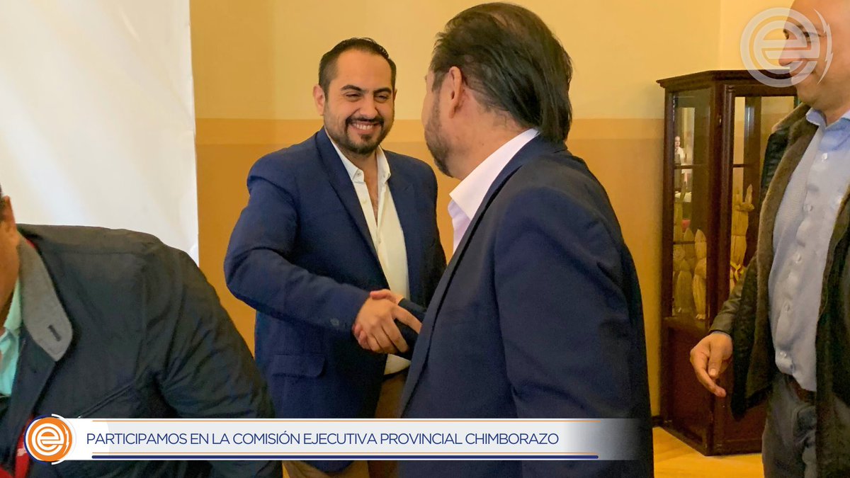 EERSA_EC's tweet photo. GABINETE PROVINCIAL ⚡️✍🏼| Patricio Lalama, gerente de la EERSA,participó del Gabinete provincial convocado por el Gobernador de Chimborazo, Guido Puyol; para establecer objetivos enfocados a  fortalecer y garantizar el suministro eléctrico,ante los desastres naturales presentados https://t.co/3NEauJf8EX