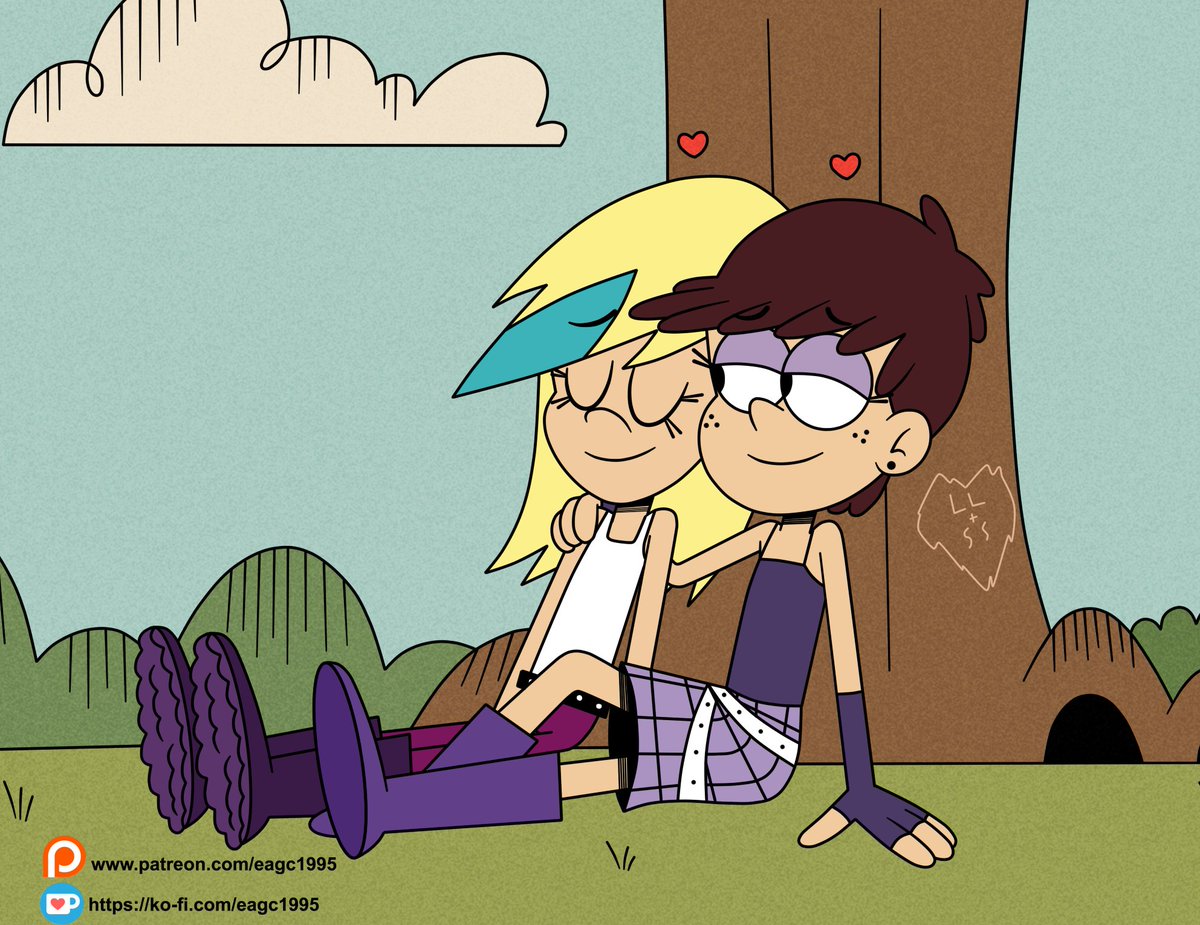 eagc7's tweet image. Luna x Sam

#TheLoudHouse #SamSharp #LunaLoud #Saluna #FanArt #MyArt