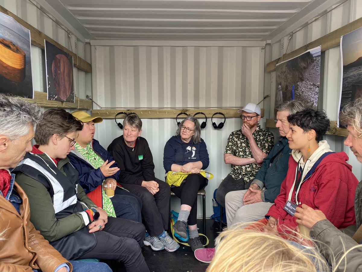 lancasterarts's tweet photo. What an amazing first day of #LANDING in #Morecambe! 

Thanks to everyone who came down and shared what connects you to nature. Be sure to take a look at what’s on at the weekend by visiting our website…

https://t.co/KWBFnCzYzo https://t.co/M8zAigBjgD