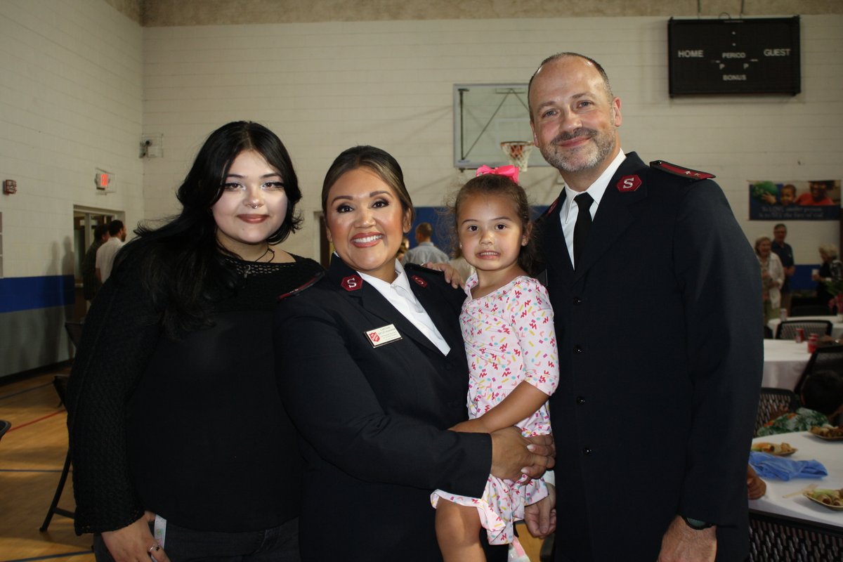 SalvationArmyCS's tweet photo. They say goodbyes are hard. Our captains are leaving the Colorado Springs Corps to Southern California continuing their mission with The Army. Thank you to Captain Doug and Betzy Hanson for continually showing God's love in the El Paso County community. https://t.co/YTDEViSJjy