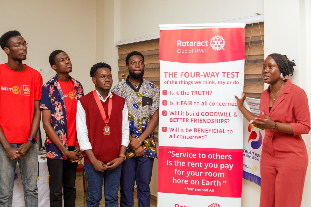 RotaractUMaT's tweet photo. Cheers to new beginnings! 🎉
We've officially handed over the reins and stepped into the Magical Year! ✨
Relive the highlights from yesterday's Handover Ceremony and get ready for a year filled with growth, and magic! ✨
#Rotary
#RotaryInternational
#PeopleofAction
#Region27 https://t.co/M6MrQC3VSj
