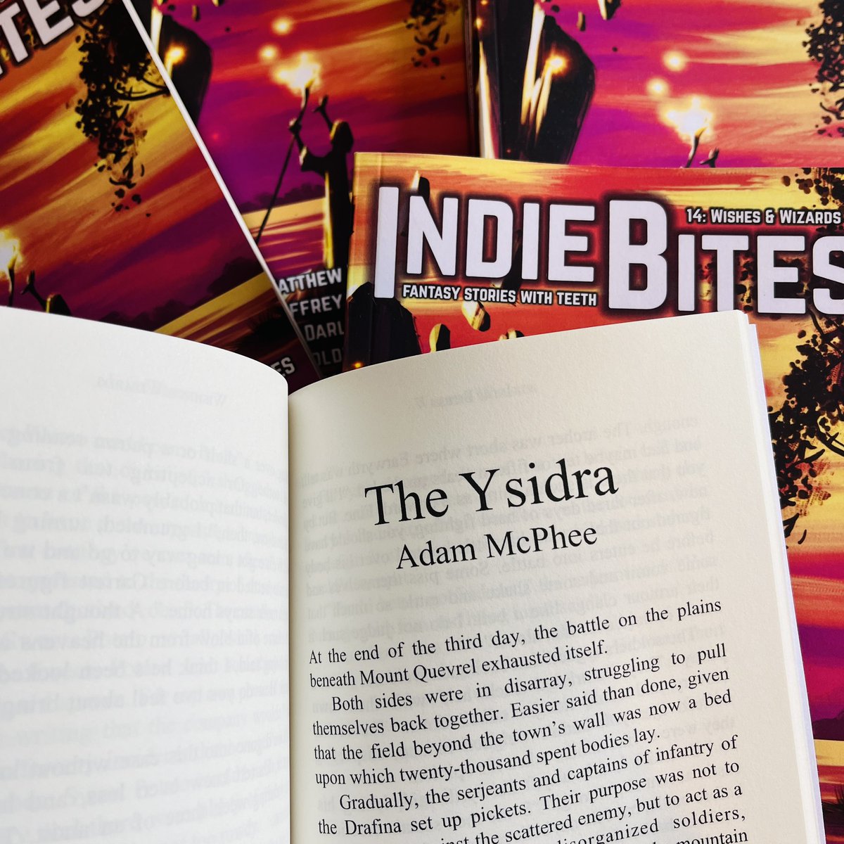 The Ysidra by Adam McPhee is available to download FREE in the latest issue of Indie Bites (Wishes &amp; Wizards)

silversunbooks.com/post/wishes-wi…