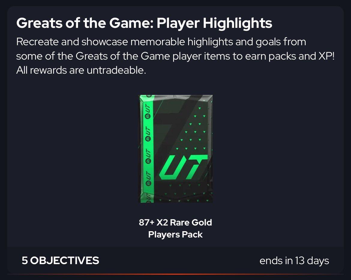 sub2waldy's tweet photo. 🚨How to get 1000 XP, 10 84+ players and an 87x2 pack in ~5 Minutes

The new Player Highlights objective is super easy and can be done in ANY gamemode!

Just load into a friendly vs a friend, follow these instructions, and have them quit ✅

Guide 👇 #EAFC #FC24 https://t.co/hqpCUFYyQR