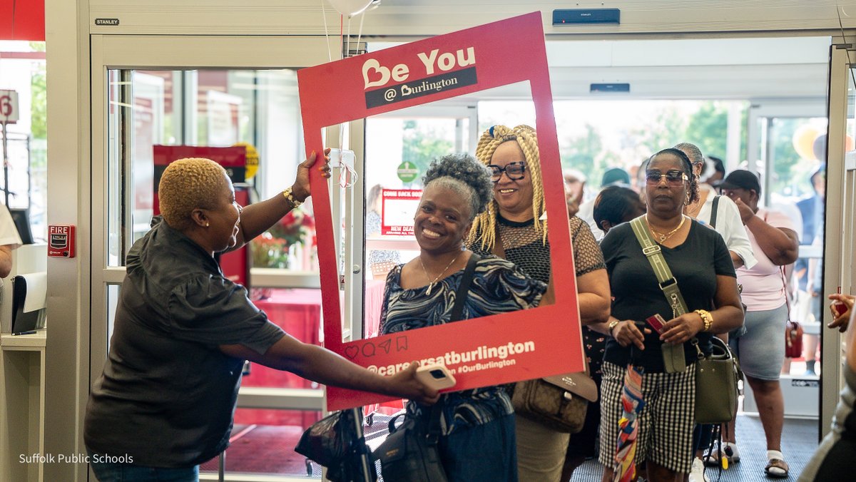 SufVAschools's tweet photo. Thanks to our new neighbors @Burlington for their $5K donation to Creekside Elementary School through @Adopt_classroom to help further our students’ education! #BurlingtonEmpowersStudents #SPSCreatesAchievers https://t.co/oabz4EZDZR