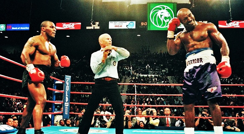 "More than two decades later, the 'Bite Fight' is still more conversation-worthy than many of boxing's prouder moments ..." It was #OnThisDay, the carnage and the controversy. Check it out: thefightcity.com/june-28-holyfi… #Boxing #History #MikeTyson #OTD From <a href="/AldenChodash/">Alden Chodash</a>