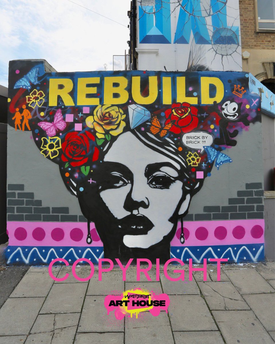 Upfest's tweet image. INTRODUCING...

Our second round-up of our incredible artists painting LIVE in the stunning gardens of @AshridgeHouse on Sunday 4th August for our brand new project, ART HOUSE.

@copyrightart 
#aspire
@bexgloverart 
@SianStoreyArt 

Don't miss out – link in bio! 🌿✨"