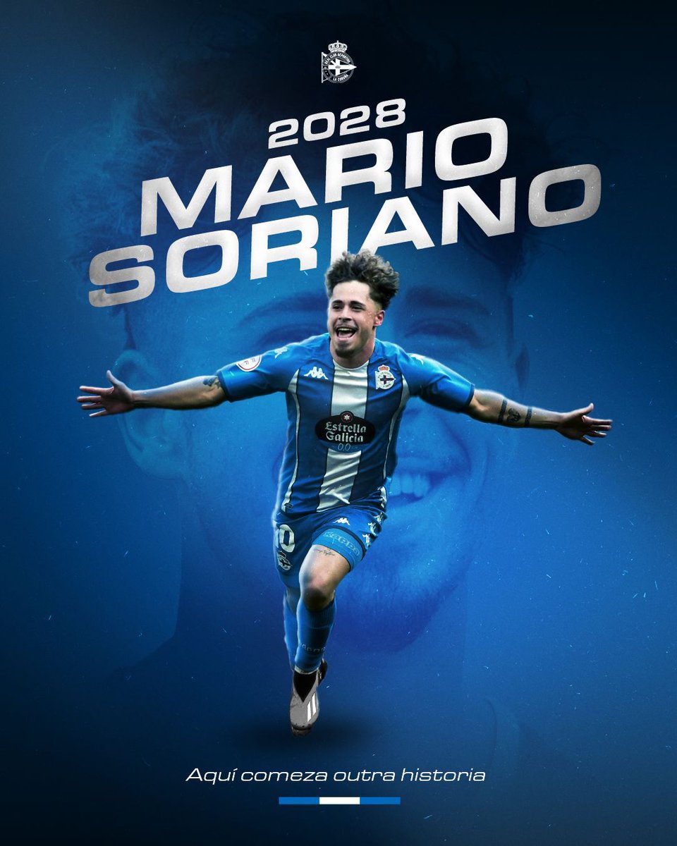 Mario Soriano, deportivista até 2️⃣0️⃣2️⃣8️⃣

ℹ️ rcdeportivo.es/gl/novas/mario…