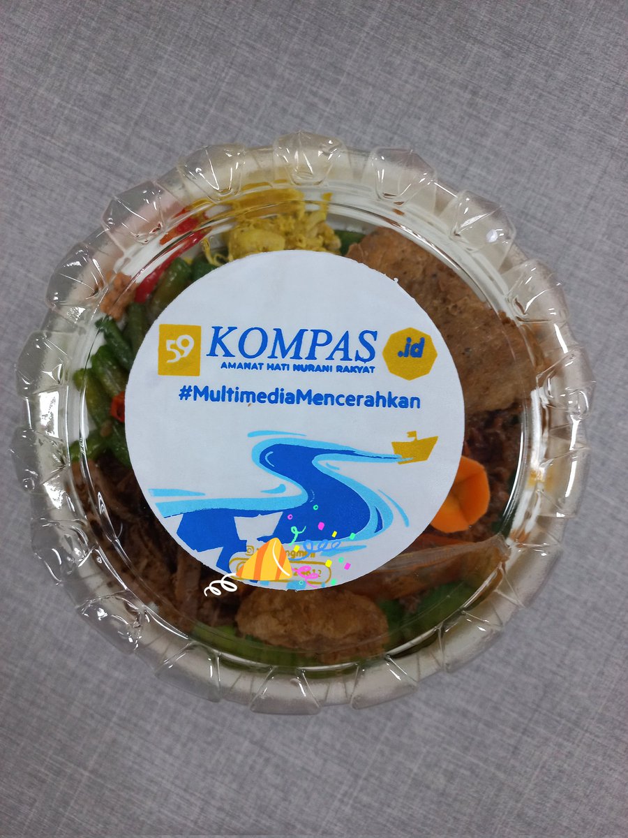 Happy anniversary <a href="/hariankompas/">Harian Kompas</a> #Kompas59 #MultimediaMencerahkan