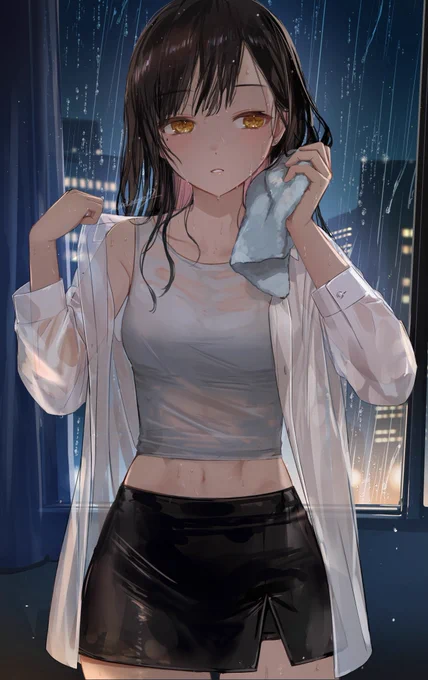 雨すごかったねー… 
