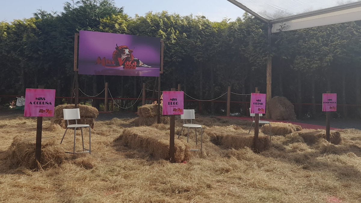 luartvg's tweet photo. ⏲️Esperando polas participantes en #Missvaca2024 😱 Que nervios 🐮 https://t.co/0FF7T4WVQn