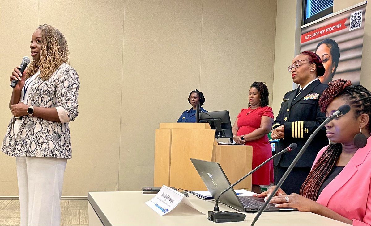 During last week’s Black Women Powerbrokers in HIV Convening, DHP Division Director, Dr. Robyn Neblett Fanfair, outlined bold and necessary priorities for Black women in #HIV care. 

These initiatives will pave the way for significant progress in public health and equity.