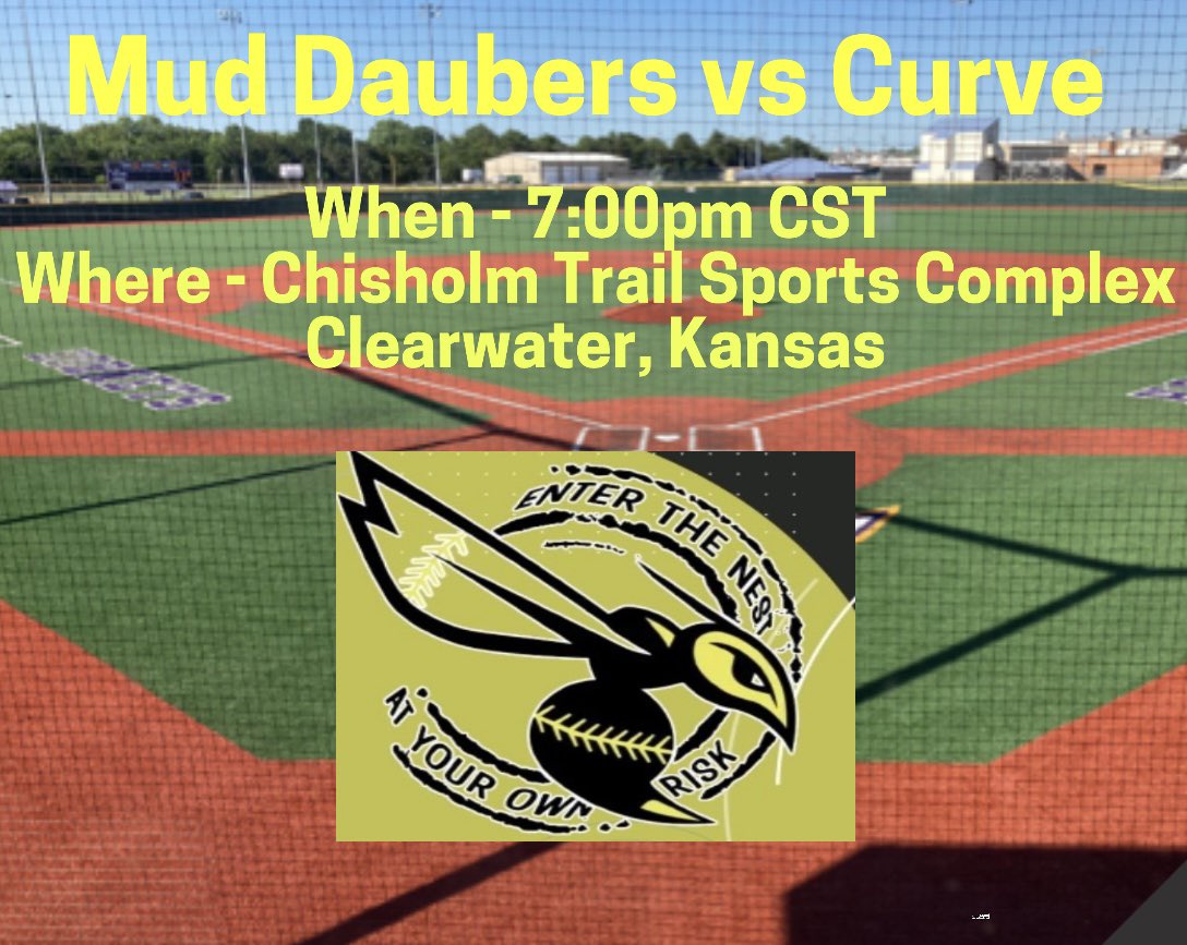 The Daubers are back in action tonight as they take on the Curve in Clearwater, Kansas! 
#IronSharpensIron #I.W.I.D.G.T.B.H.O.G.T.G