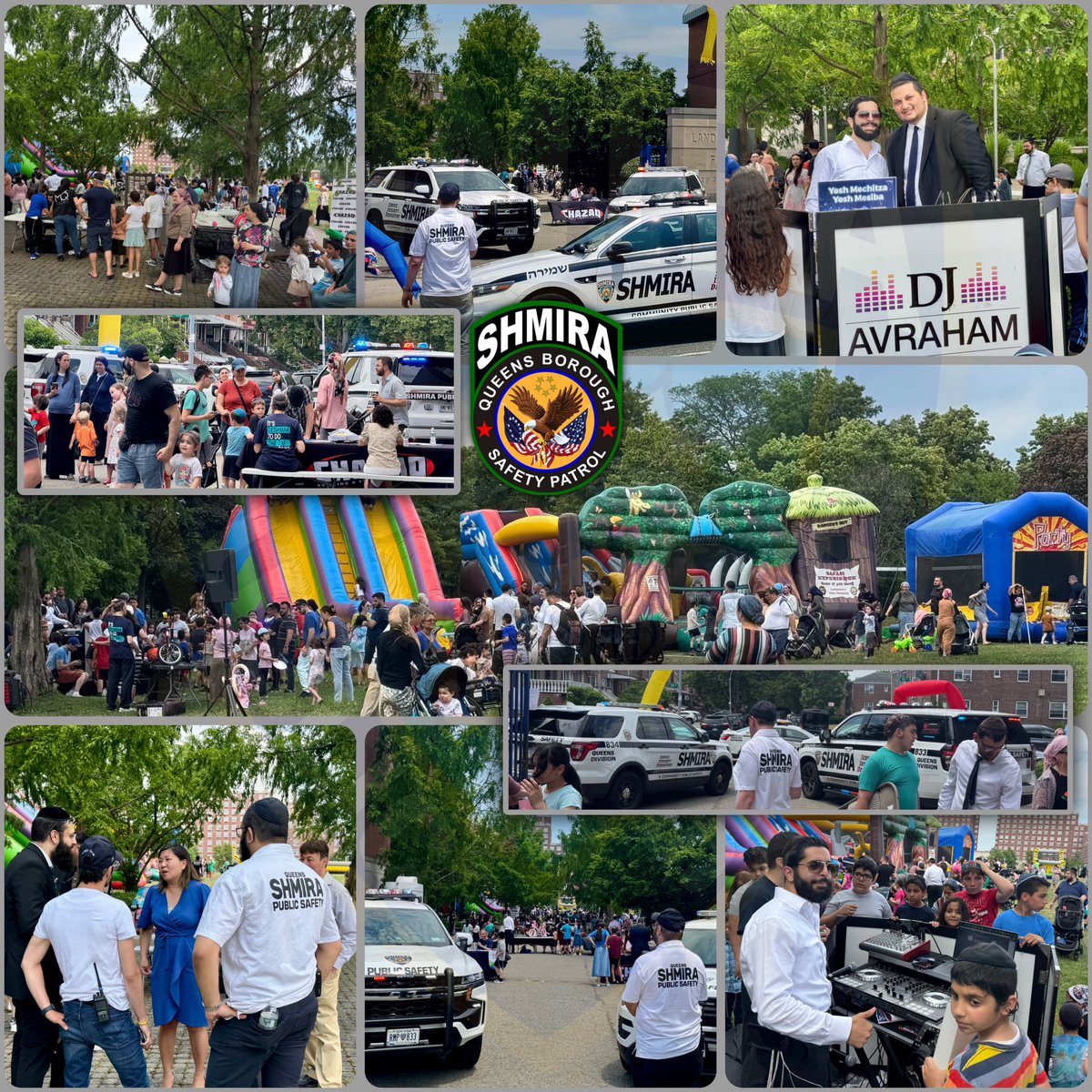 Amid a heat wave, our members provided public safety, and helped reunited lost children and their parents at the communitywide <a href="/ChazaqOrg/">CHAZAQ Organization</a> cultural carnival this past Sunday at Lander College for Men.

With several instances of dehydration, it is imperative to always make sure to
