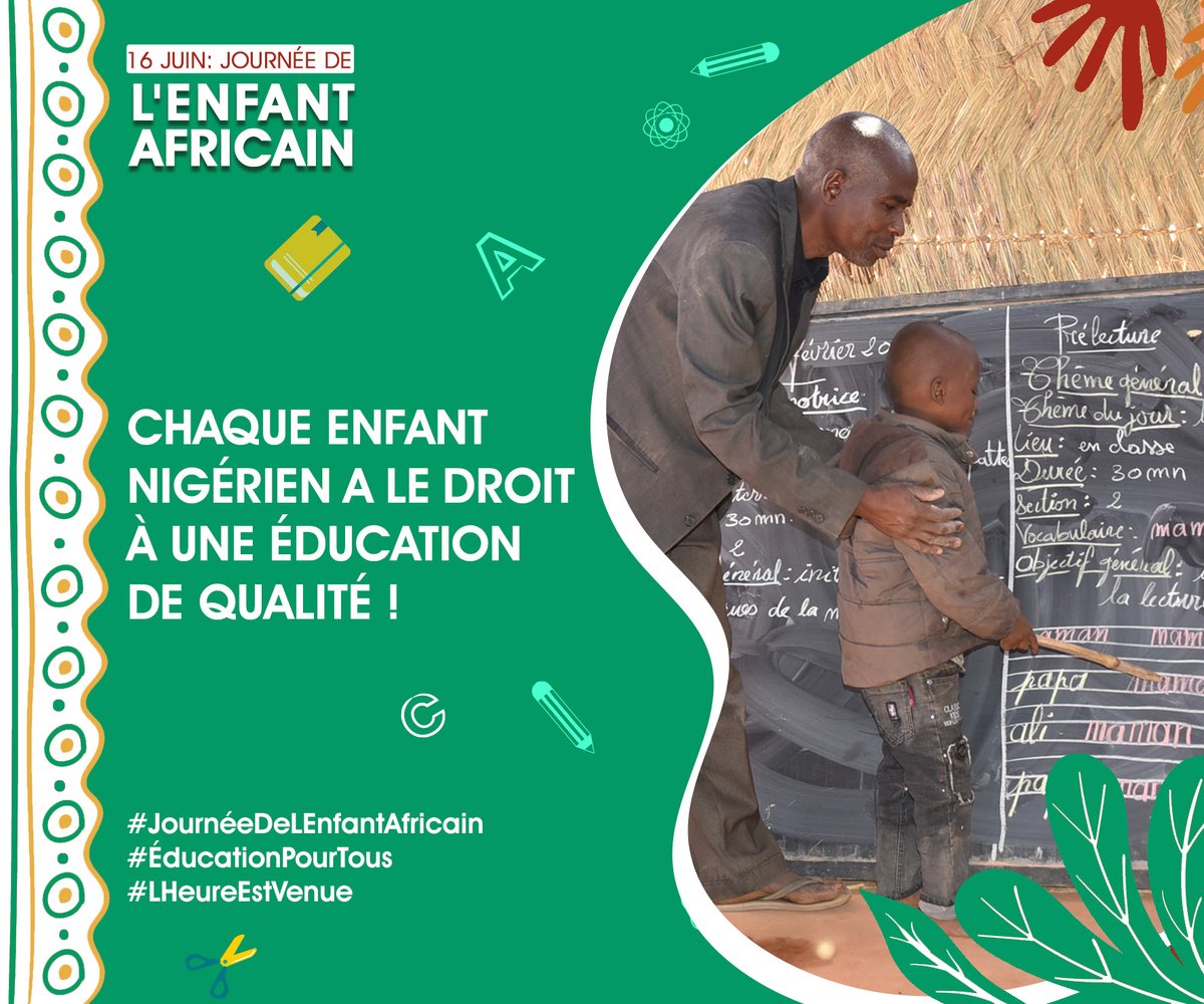 Ensemble, éliminons les obstacles de l'accès à l'éducation, pour un épanouissement et un avenir meilleur à tous les enfants.