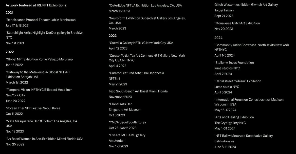 NFTipi's tweet image. ◾️

👋🏽👩🏽 waachi’ye!!

as we wrap up #IndigenousHistoryMonth 
I thought to share some of the International Exhibitions my work has been included in ..

by and with many of you but looking at these now I am so honoured

miigwech 🙏🏽 

thank you for walking this path w me✨

~ tipi