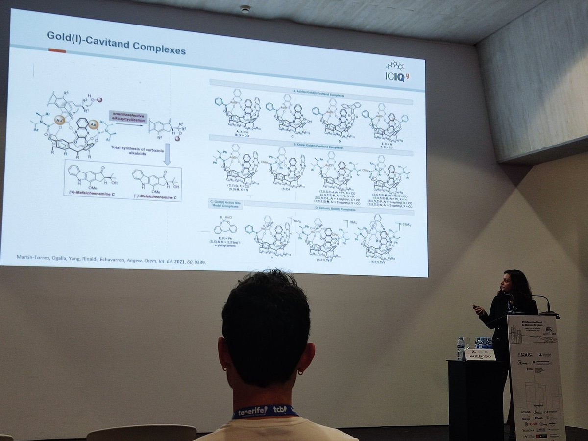 Echavarren Lab (@echavarren_lab) on Twitter photo Dr. <a href="/BonatiCester/">Federica Cester Bonati</a> and Dr. Imma Escofet from <a href="/Echavarren_Lab/">Echavarren Lab</a> have presented their work at the XXIX Reunión Bienal de Química Orgánica <a href="/RSEQUIMICA/">RSEQ</a> <a href="/geqor/">GEQOR</a> in #Tenerife <a href="/ICIQchem/">ICIQ</a> Well done guys! 👏💻👩🔬 #Chemistry <a href="/iCERCA/">Centres CERCA</a> Dr. <a href="/BonatiCester/">Federica Cester Bonati</a> and Dr. Imma Escofet from <a href="/Echavarren_Lab/">Echavarren Lab</a> have presented their work at the XXIX Reunión Bienal de Química Orgánica <a href="/RSEQUIMICA/">RSEQ</a> <a href="/geqor/">GEQOR</a> in #Tenerife <a href="/ICIQchem/">ICIQ</a> Well done guys! 👏💻👩🔬 #Chemistry <a href="/iCERCA/">Centres CERCA</a>