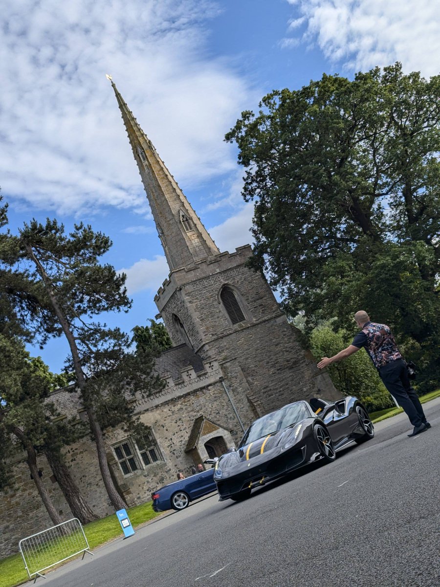 It's all about Prom tonight our Year 11s arriving in style at Brooksby Hall