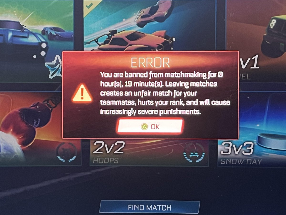 Rocket League Bot tweet media