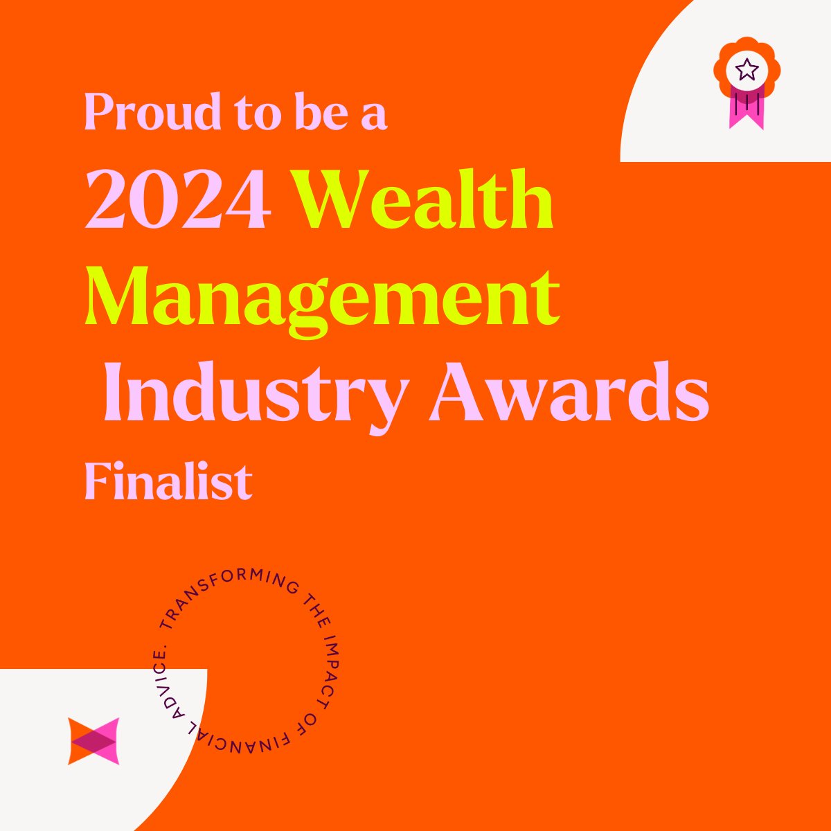 FicommPartners's tweet photo. We are beyond thrilled to be nominated as a finalist for the 2024 Wealth Management Industry Awards for Digital Campaign of the Year! 🌟

#wealthies @wealth_mgmt https://t.co/OW6K8CoERh