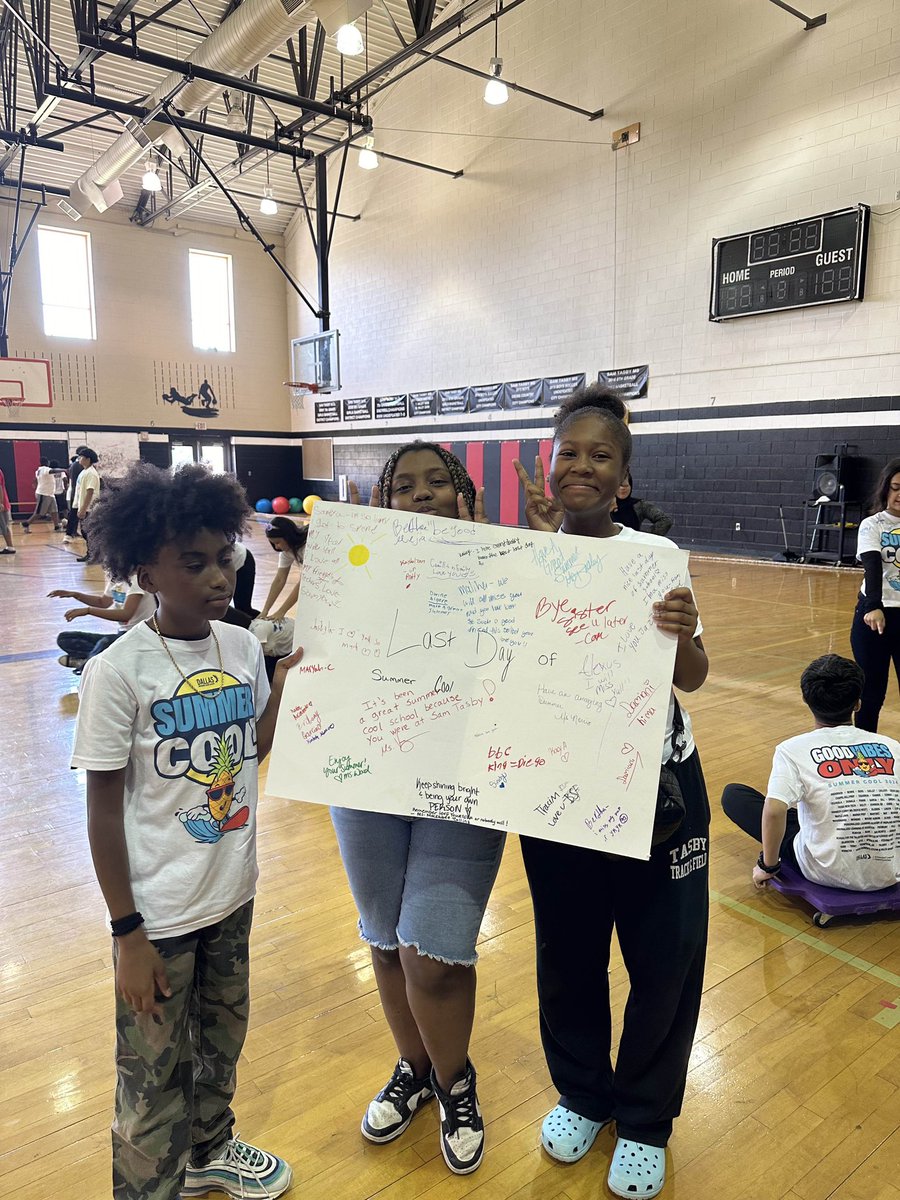 jnikkib82's tweet photo. The final day of Summer Cool ‘24 was epic! What an amazing way to end an outstanding month of Summer school!
@NeshaMaston @ElizabethBA10 @Lat_Collins @SBarrios_DISD https://t.co/v0rgR5qM4h