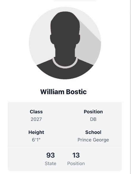 Will_bmoney's tweet photo. Thankful to be ranked Number 13 DB in the State @PrepRedzoneVA @CBS6SportsSean @CRF4Dan @VaPrepsRivals @PGRoyalsFB https://t.co/dklMA16VoF