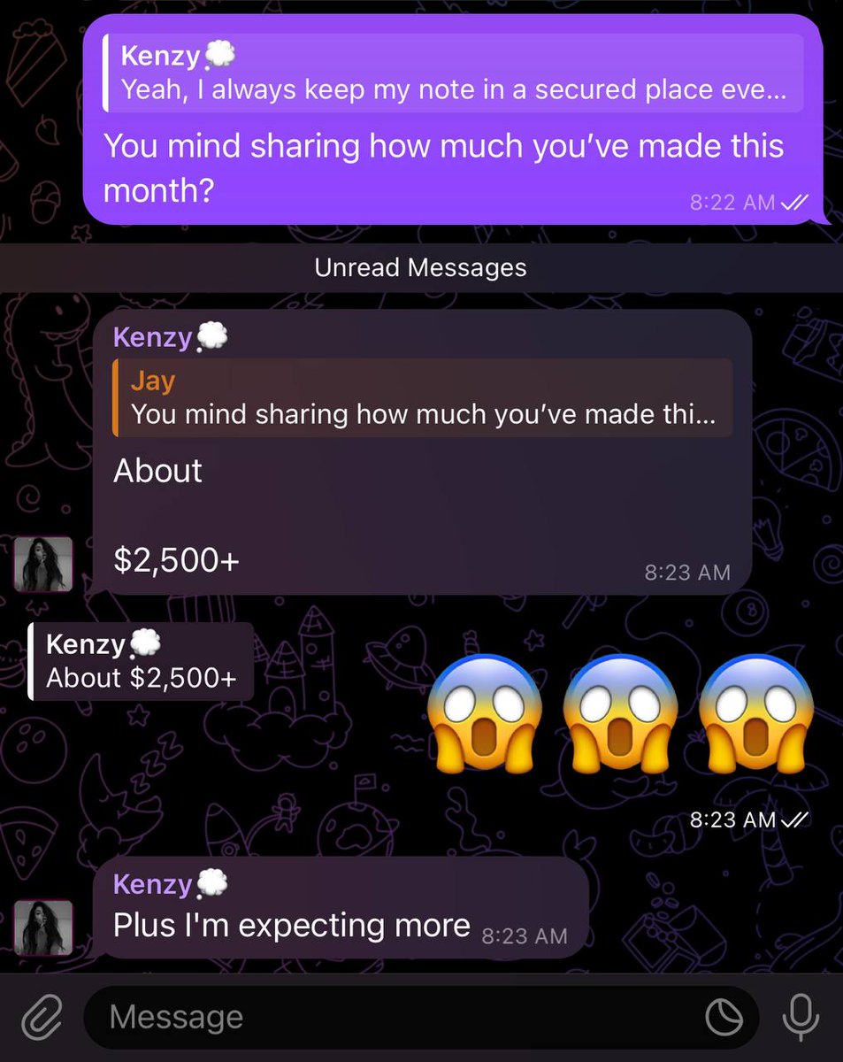 One of my students made $2,500 this month by doing simple surveys

And the truth is, it's super easy to do

I made a FULL GUIDE teaching you how to make $2,000/m+ from surveys

Just like this tweet + comment 'surveys' and I'll DM it to you

(must be following or I can't DM you)