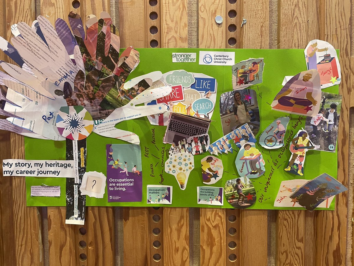 evaldezOT's tweet photo. Amazing poster representing our team’s identity  🤩 I feel honoured to be part of this @CCCUOT @SAPHP_CCCU . #CCCU_SAPHP https://t.co/K2YvZQyu07