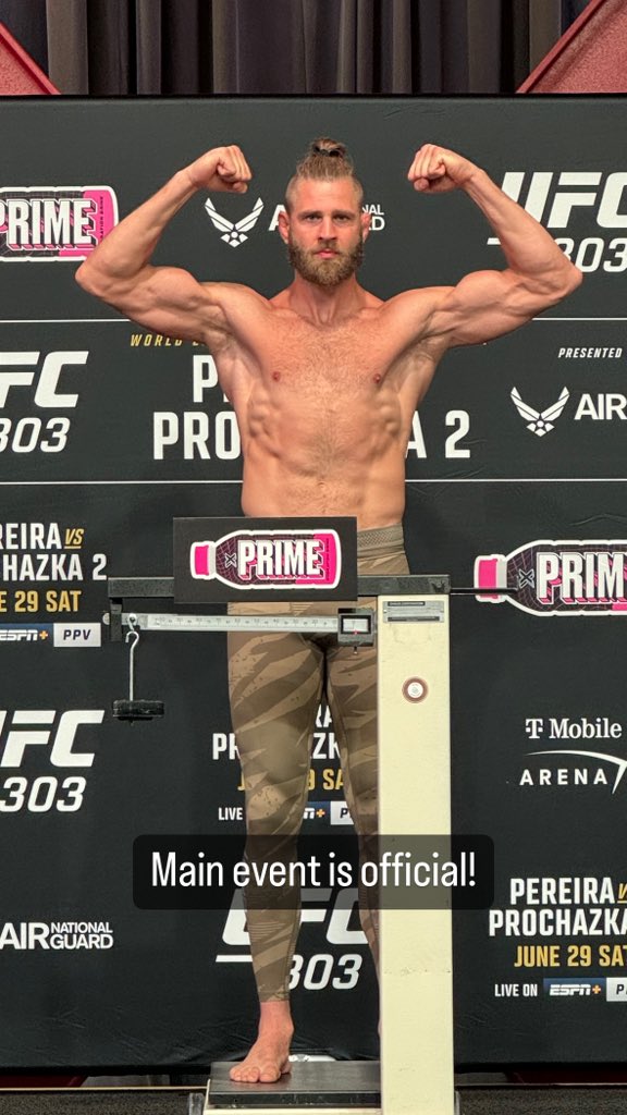 FightNightATX's tweet photo. Jiri is locked in! #UFC303 https://t.co/h7s0hiydED