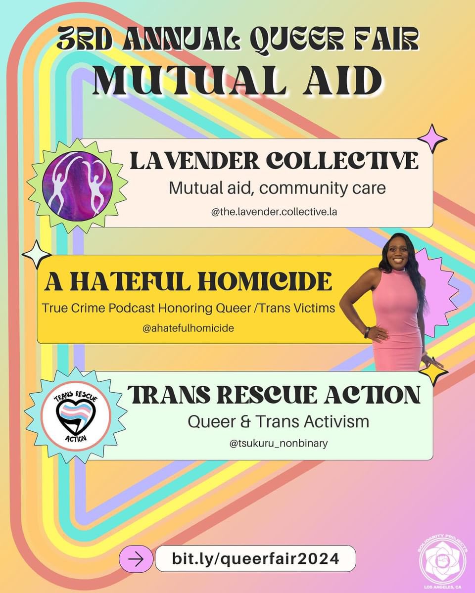 AvrilHeals's tweet photo. this saturday, we’re tabling at @queerfairla  the 2nd year in a row alongside some other amazing organizations😍🏳️‍🌈💘 https://t.co/9ytn6uzRvw