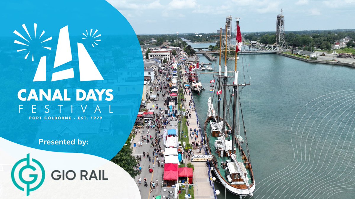 Port Colborne announces bands and festival details for the 2024 Canal Days Marine Heritage Festival 

Read more ➡️ portcolborne.ca/en/news/port-c…