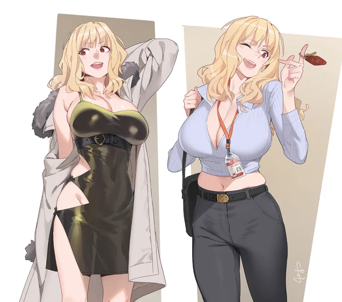 A little reboot-study on my old OC, Clara